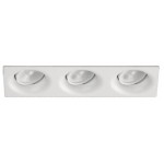 Foco Cuadrado empotrar Konica 285x95mm, para Lámpara GU10/MR16